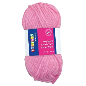 Fil acrylique 50 g rose Fil acrylique 50 g rose