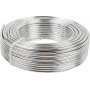 Fil d'aluminium - 3 mm - argent - 29 m