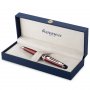Stylo  bille Waterman Expert Rouge Fonc - Garniture Chrome - Moyen