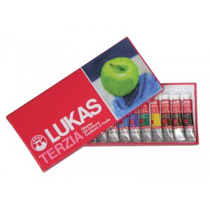 Lukas Set de peinture à l'huile - Terzia 12x12ml Lukas Set de peinture à l'huile - Terzia 12x12ml
