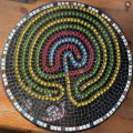 Image client MosaixPro - mosaïque de verre 10 x 10 mm - noir 1 000 g ~ 1 500 pcs.