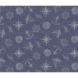 Toile Cirée La Mer - Bleu Toile Cirée La Mer - Bleu
