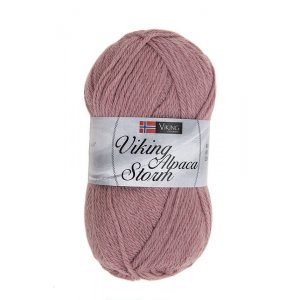 Fil Viking Alpaca Storm 50g - Vieux rose foncé (567) Fil Viking Alpaca Storm 50g - Vieux rose foncé (567)