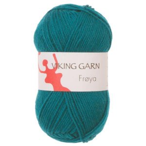 Fil Viking Fröya 50g - Turquoise (230) Fil Viking Fröya 50g - Turquoise (230)