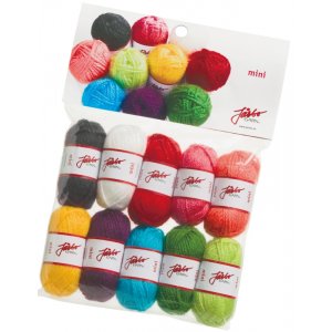 Mini - Assortiment acrylique écheveau 10x10g Mini - Assortiment acrylique écheveau 10x10g