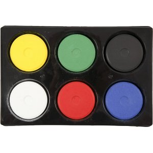 Aquarelle - 57 cm couleurs primaires - palette Aquarelle - 57 cm couleurs primaires - palette