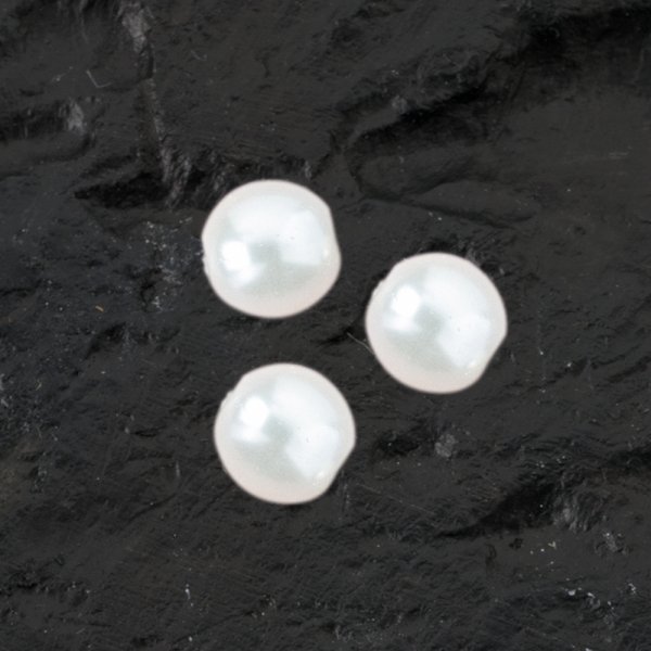 Perles de cire en verre - 6 mm 34 pcs