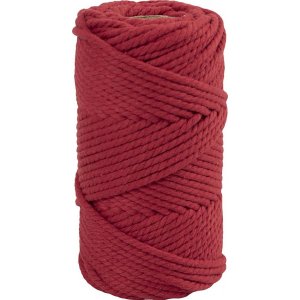 Fil macramé - rouge - Ø4 mm - 55 m Fil macramé - rouge - Ø4 mm - 55 m