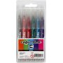 Marqueur Colortime Glitter - couleurs mélangées - 2 mm - 6 pcs
