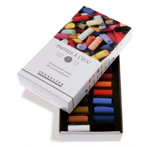 Set de 20 1/2 crayons pastel tendre Sennelier Set de 20 1/2 crayons pastel tendre Sennelier