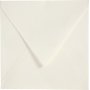Enveloppe - blanc cassé - 16 x 16 cm - 50 pcs