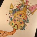 Image client Bloc aquarelle Fabriano 300 g grain grossier - 305 x 455 mm - 20 feuilles