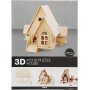 Figurine de construction 3D - Maison avec rampe