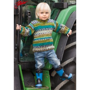Patron tricot - Vêtement basique à manches montées pour enfant Patron tricot - Vêtement basique à manches montées pour enfant