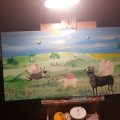 Image client Panneau de toile 30 x 40 cm / 3 mm - tendu