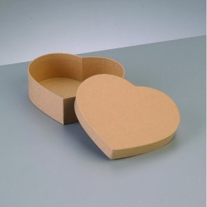 Coeur de frêne 12,5 x 11 x H 4 cm Coeur de frêne 12,5 x 11 x H 4 cm
