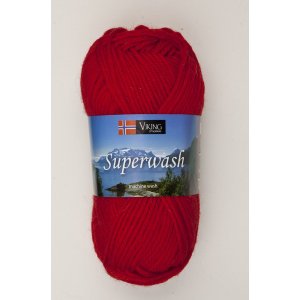 Fil Viking Superwash 50g - Rouge (150) Fil Viking Superwash 50g - Rouge (150)