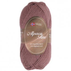 Fil Viking Alpaca Fine 50g - Rose foncé (619) Fil Viking Alpaca Fine 50g - Rose foncé (619)