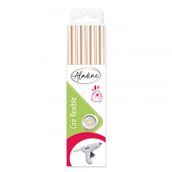 Bton de cire  cacheter 175x12 mm - paquet de 4