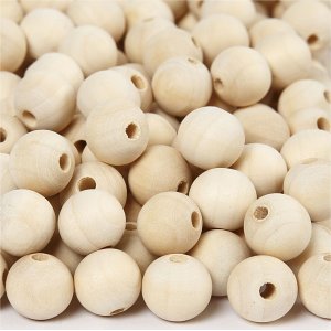 Perles en bois - 15 mm - 500 pcs Perles en bois - 15 mm - 500 pcs