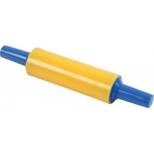 Rouleau à pâtisserie pour mousse et pâte à soie - jaune Rouleau à pâtisserie pour mousse et pâte à soie - jaune