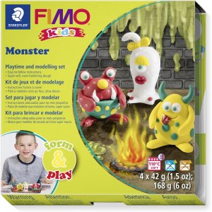 Coffret Fimo Kids Form&Play - Monstre Coffret Fimo Kids Form&Play - Monstre