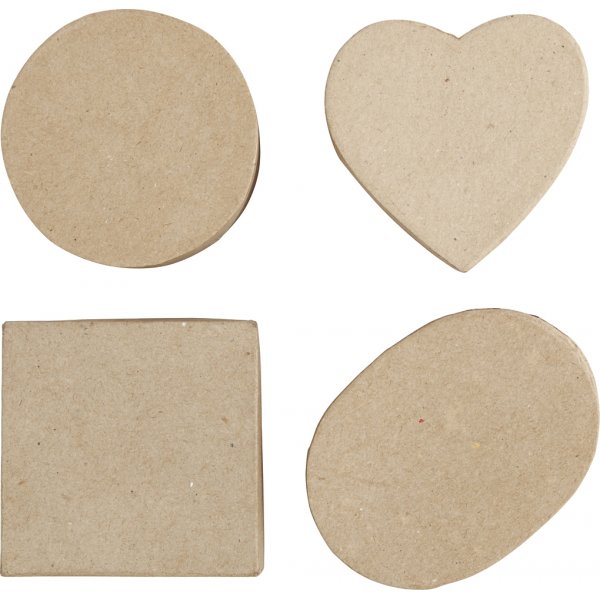 Cendres - papier mch - 72 pcs