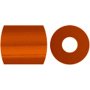 Perles tube - marron caramel (32254) - moyen - 1100 pcs