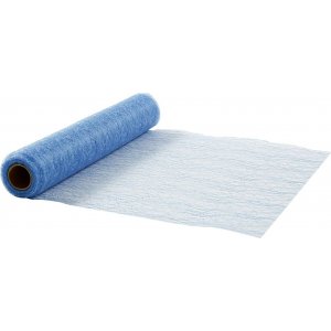 Chemin de table - bleu - 10 m Chemin de table - bleu - 10 m