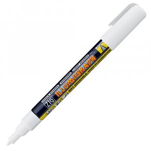 Feutre ZIG Illumigraph PMA-110 0,7 mm blanc