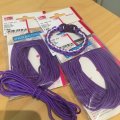 Image client Paracorde 2mm x 4m - mauve