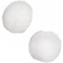 Pompons - blanc - 200 pcs