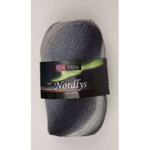 Fil Viking Nordlys 100g - Gris/noir/naturel (911) Fil Viking Nordlys 100g - Gris/noir/naturel (911)