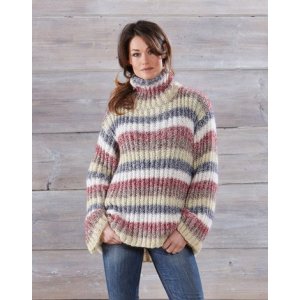Patron tricot - Pull oversize col polo Patron tricot - Pull oversize col polo