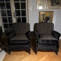 Image client Velours polyester 150 cm - Noir