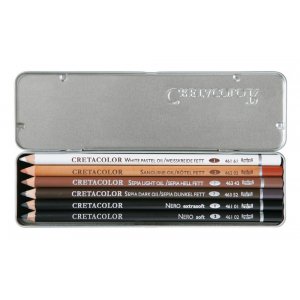Set de crayons à huile Cretacolor - 6 crayons Set de crayons à huile Cretacolor - 6 crayons