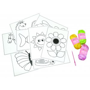 Set de cartes � coudre - 8 pcs
