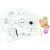 Set de cartes � coudre - 8 pcs