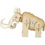 Figurine  construire 3D - mammouth