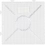 Carreaux Pearl - transparents - grand carr  assembler