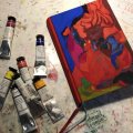 Image client Gouache couleur Sennelier X-Fine 21 Ml - Bleu Outremer Foncé