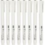 Encre d'criture/dessin Fine Line - noir - 8 pcs