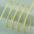 Cordon viscose 2 mm - 50 mètres - doré Cordon viscose 2 mm - 50 mètres - doré