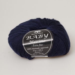 Fil mérinos Black Sheep Baby 25g - Bleu marine (67) Fil mérinos Black Sheep Baby 25g - Bleu marine (67)