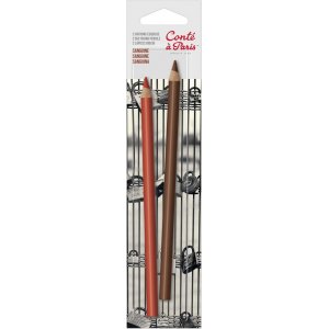 Stylos à croquis Sanguine & Sépia Conté à Paris - 2 Stylos Stylos à croquis Sanguine & Sépia Conté à Paris - 2 Stylos