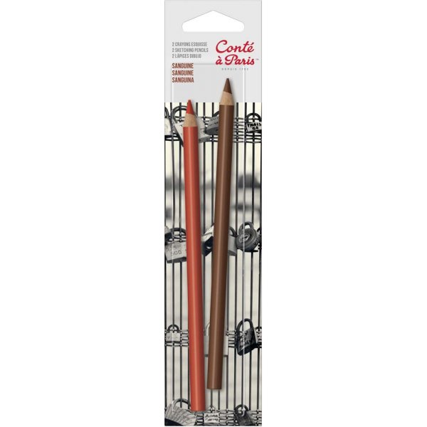 Stylos  croquis Sanguine & Spia Cont  Paris - 2 Stylos