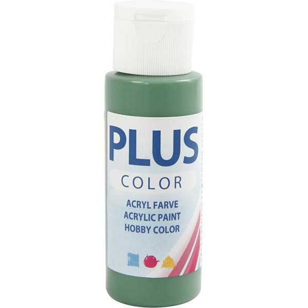 Peinture Plus Color Hobby - vert forêt - 60 ml