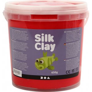 Silk Clay® - rouge - 650 g Silk Clay® - rouge - 650 g