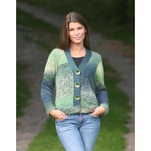Patron de tricot Cardigan - Avec boutons sur le thème du printemps Patron de tricot Cardigan - Avec boutons sur le thème du printemps