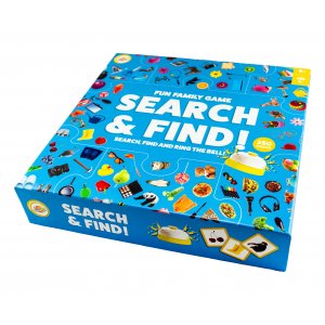 Jeu familial - Cherche et trouve - Bleu Jeu familial - Cherche et trouve - Bleu